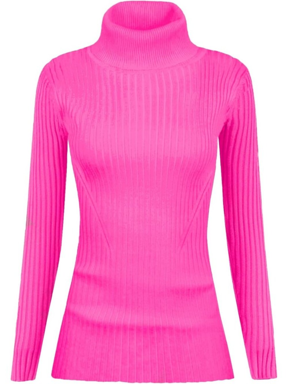 Cute Ribbed Turtleneck Sweater for Women - Warm, Fitted & Stylish Knit Top